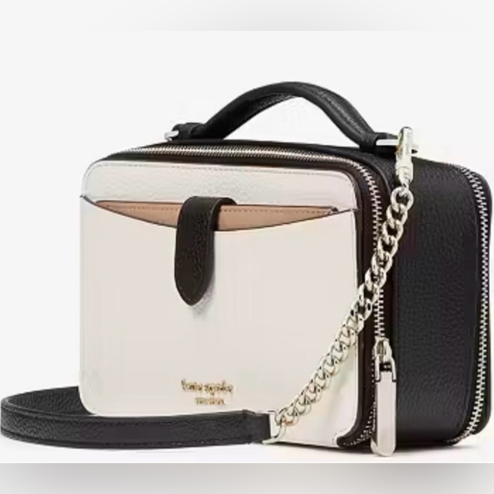 🌟NWOT🌟 Kate Spade Rectangle Black and White Cross Body Purse